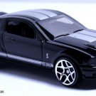 HTF RARE NEW KEY CHAIN 2007~2014 BLACK FORD MUSTANG GT500 SHELBY LIMITED EDITION