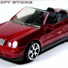 RARE KEY CHAIN RED BLACK INT MERCEDES CLK CONVERTIBLE LIMITED EDITION CUSTOM NEW