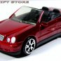 RARE KEY CHAIN RED BLACK INT MERCEDES CLK CONVERTIBLE LIMITED EDITION CUSTOM NEW