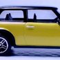 HTF NICE KEY CHAIN RING YELLOW & BLACK TOP BMW NEW MINI COOPER S LIMITED EDITION