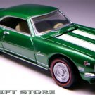 RARE! KEY CHAIN 1967/1968/1969 GREEN & WHITE CHEVY CAMARO SS Z28 NEW Ltd EDITION