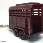 RARE KEY CHAIN HORSEBOX HORSE HAULER TRAILER TRANSPORT VAN WAGON TRUNK LORRY NEW