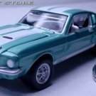 RARE KEY CHAIN 67/68/69 1967/1968/1969 BLUE WHITE FORD MUSTANG GT500 LTD EDITION