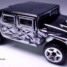 RARE NICE KEY CHAIN RING CHROME/PEWTER HUMMER H-1 HUMVEE H1 AM GENERAL H-VEE 4X4