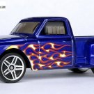 KEY CHAIN BLUE FLAMED CHEVY/GMC CHEVROLET C10 20 C/K STEPSIDE PICKUP CUSTOM NEW KEY CHAIN BLUE FLAMED CHEVY/GMC CHEVROLET C10 20 C/K STEPSIDE PICKUP CUSTOM NEW