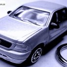 RARE!! KEY CHAIN RING SILVER FORD F150 TRUCK PICKUP F-150 NEW CUSTOM LTD EDITION
