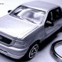 RARE!! KEY CHAIN RING SILVER FORD F150 TRUCK PICKUP F-150 NEW CUSTOM LTD EDITION