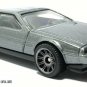 KEY CHAIN SILVER GREY DMC 12 DELOREAN CUSTOM LIMITED EDITION BACK TO THE FUTURE