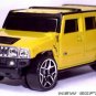 KEY CHAIN YELLOW & BLACK AM GENERAL HUMMER H2 HUMVEE GM CUSTOM LIMITED EDITION