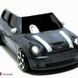 RARE KEY CHAIN RING GREEN & WHITE TOP NEW MINI COOPER S CUSTOM LIMITED EDITION