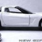 KEY CHAIN 07/2008/2009/2010/2011/2012 WHITE CHEVY CORVETTE C6 COUPE CHEVROLET