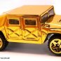 RARE!! KEY CHAIN GOLD HUMMER HUMVEE H1 4X4 AM GENERAL CUSTOM LIMITED EDITION NEW
