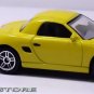 RARE KEY CHAIN RING YELLOW PORSCHE BOXSTER S GT GTS HARD TOP NEW LIMITED EDITION