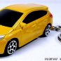 KEY CHAIN YELLOW (ELECTRIC GOLD PEARL) FORD FOCUS ST NEW LIMITED EDITION CUSTOM