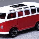RARE KEY CHAIN RED WHITE VW SAMBA TRANSPORTER 21 WINDOWS BUS VAN VOLKSWAGEN NEW
