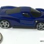 RARE! HTF KEY CHAIN BLUE FERRARI ENZO NEW CUSTOM LIMITED EDITION RING EUROPE HW