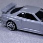KEY CHAIN SILVER NISSAN SKYLINE GT-R GT R34 Z CAR FAST & FURIOUS LIMITED EDITION