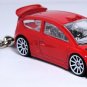 RARE!! KEY CHAIN RED CITROEN C4 COUPE CUSTOM C-4 LTD EDITION FRENCH CAR KEYRING