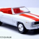 RARE! KEY CHAIN 69/70 WHITE CHEVY CAMARO SS CONVERTIBLE CHEVROLET CUSTOM LIMITED