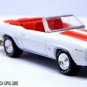 RARE! KEY CHAIN 69/70 WHITE CHEVY CAMARO SS CONVERTIBLE CHEVROLET CUSTOM LIMITED