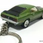 KEY CHAIN 69-70 1969~1970 GREEN & BLACK FORD MUSTANG BOSS 302 CUSTOM LIMITED EDITION