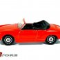 CUSTOM KEY CHAIN RED & BLACK VW VOLKSWAGEN KARMANN GHIA CABRIOLET CONVERTIBLE