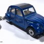 VERY RARE!! KEY CHAIN BLUE CITROEN 2CV 2 CV LIMITED EDITION FRENCH CAR KEYRING