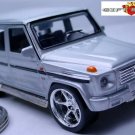RARE KEY CHAIN SILVER MERCEDES G55/G500/AMG G WAGON G CLASS 4X4 NEW LTD EDITION