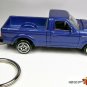 RARE HTF KEY CHAIN RING BLUE FORD RANGER TRUCK PICKUP NEW CUSTOM LIMITED EDITION