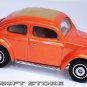 RARE KEY CHAIN ORANGE RED VOLKSWAGEN VW BEETLE BUG RAGTOP VOLKSWAGON LTD EDITION