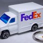 RARE KEY CHAIN RING WHITE FEDEX FEDERAL EXPRESS VAN TRUCK LIMITED EDITION CUSTOM