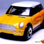 RARE KEY CHAIN YELLOW & WHITE TOP BMW MINI COOPER CUSTOM LIMITED EDITION KEYRING