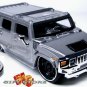 RARE HTF KEY CHAIN SILVER PEWTER HUMMER H2 HUMVEE H 2 4X4 LUXURY LIMITED EDITION
