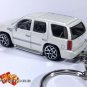 HTF KEY CHAIN RING WHITE CADILLAC ESCALADE LUXURY SUV CUSTOM LIMITED EDITION NEW