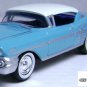RARE KEY CHAIN 57/58/59 BLUE/WHITE CHEVY IMPALA CHEVROLET CUSTOM LIMITED EDITION