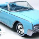 RARE!! KEY CHAIN 1961~1968~1969 BLUE LINCOLN CONTINENTAL CONVERTIBLE LTD EDITION