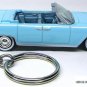 RARE!! KEY CHAIN 1961~1968~1969 BLUE LINCOLN CONTINENTAL CONVERTIBLE LTD EDITION