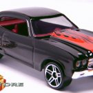 RARE KEY CHAIN RING 1970 TRIPLE BLACK WITH RED FLAMED STRIPES CHEVY CHEVELLE SS RARE KEY CHAIN RING 1970 TRIPLE BLACK WITH RED FLAMED STRIPES CHEVY CHEVELLE SS