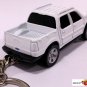 (RARE!) KEY CHAIN WHITE FORD EXPLORER SPORT TRAC TRACK PICKUP TRUCK 4X4 NEW Ltd