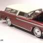 RARE KEY CHAIN RING 55/56 DUST PLUM ROSE & WHITE CHEVY BEL AIR NOMAD CHEVROLET