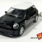 RARE KEY CHAIN RING BLACK & WHITE TOP BMW MINI COOPER NEW CUSTOM LIMITED EDITION