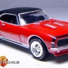 RARE KEY CHAIN 1967 RED & BLACK TOP CHEVY CAMARO SS/RS 327 CHEVROLET Ltd EDITION