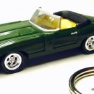 RARE KEY CHAIN RACING GREEN JAGUAR E-TYPE CONVERTIBLE NEW CUSTOM LIMITED EDITION RARE KEY CHAIN RACING GREEN JAGUAR E-TYPE CONVERTIBLE NEW CUSTOM LIMITED EDITION