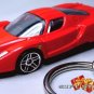 KEY CHAIN RING RED FERRARI ENZO CUSTOM LIMITED EDITION EURO SPORT CAR BY MATTEL