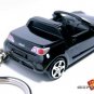RARE KEY CHAIN RING TRIPLE BLACK SMART ROADSTER 4 SEATER CUSTOM LIMITED EDITION