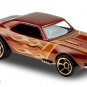 KEY CHAIN 67/1967 ORANGE COPPER FLAMED CHEVY CAMARO RS/SS CUSTOM LIMITED EDITION
