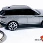HTF KEY CHAIN SILVER PEWTER BLACK RANGE ROVER VELAR TURBO CUSTOM LIMITED EDITION