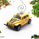CHRISTMAS ORNAMENT YELLOW VW BEETLE VOLKSWAGEN CUSTOM BAJA BUGGY LIMITED EDITION CHRISTMAS ORNAMENT YELLOW VW BEETLE VOLKSWAGEN CUSTOM BAJA BUGGY LIMITED EDITION