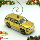 RARE NICE CHRISTMAS TREE ORNAMENT GOLD CADILLAC ESCALADE SUV NEW LIMITED EDITION RARE NICE CHRISTMAS TREE ORNAMENT GOLD CADILLAC ESCALADE SUV NEW LIMITED EDITION