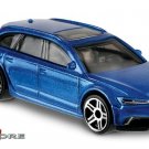 RARE KEY CHAIN RING BLUE AUDI RS 6 AVANT QUATRO TURBO 4X4 CUSTOM LIMITED EDITION
